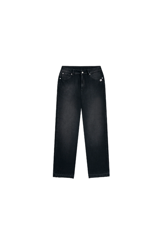 FLARED PANTS | NEGRO DESGASTADO