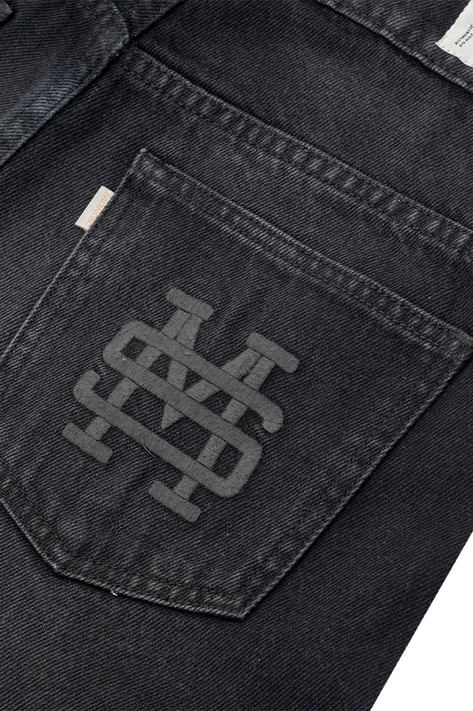 FLARED PANTS | NEGRO DESGASTADO