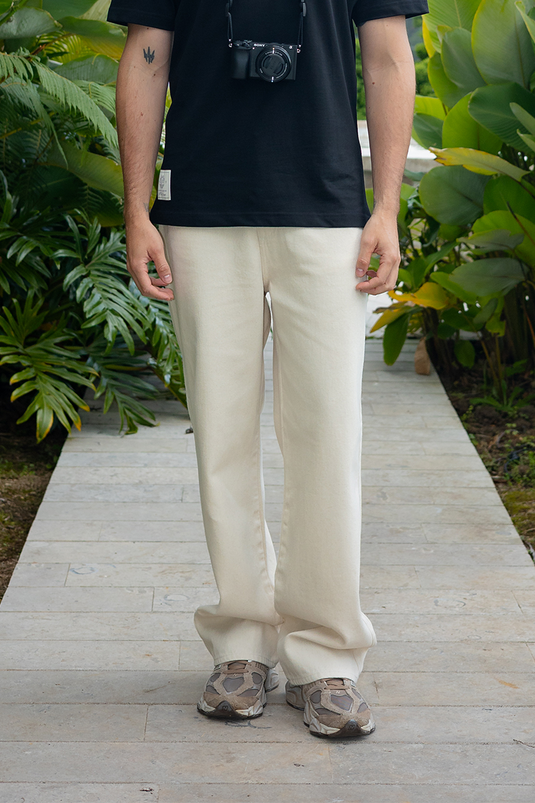 SCM Terra Tailored Pants Natural SBQ