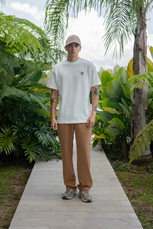 SCM Campos T-Shirt Ivory SBQ