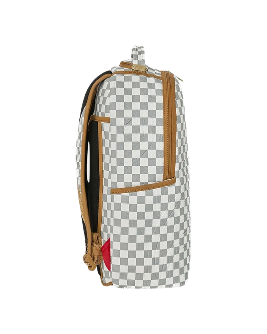 MOCHILA SPRAYGROUND GRAFF EMBOSSED CREAM CHECK