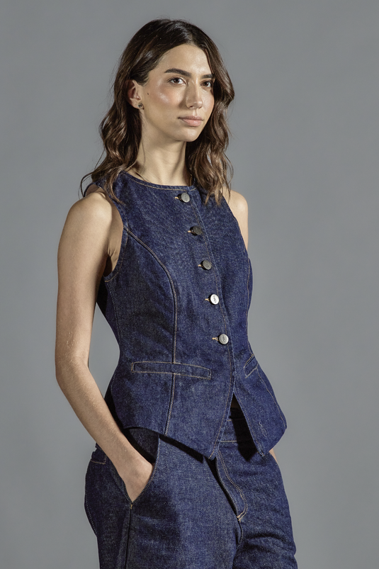 SBQ NC26W DENIM VEST