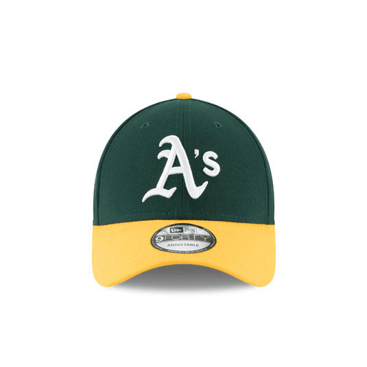 GORRA OAKLAND ATHLETICS MLB THE LEAGUE 9FORTY AJUSTABLE VERDE NEW ERA