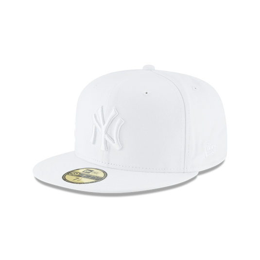 GORRA NEW YORK YANKEES MLB BASIC COLLECTION 59FIFTY BLANCO NEW ERA