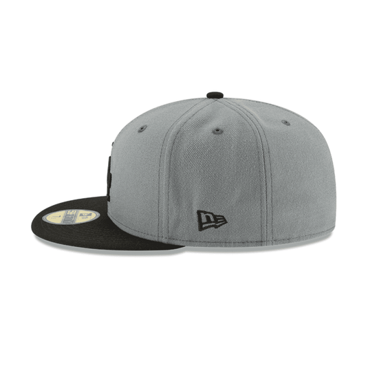 GORRA LOS ANGELES DODGERS MLB BASIC COLLECTION 59FIFTY GRIS NEW ERA