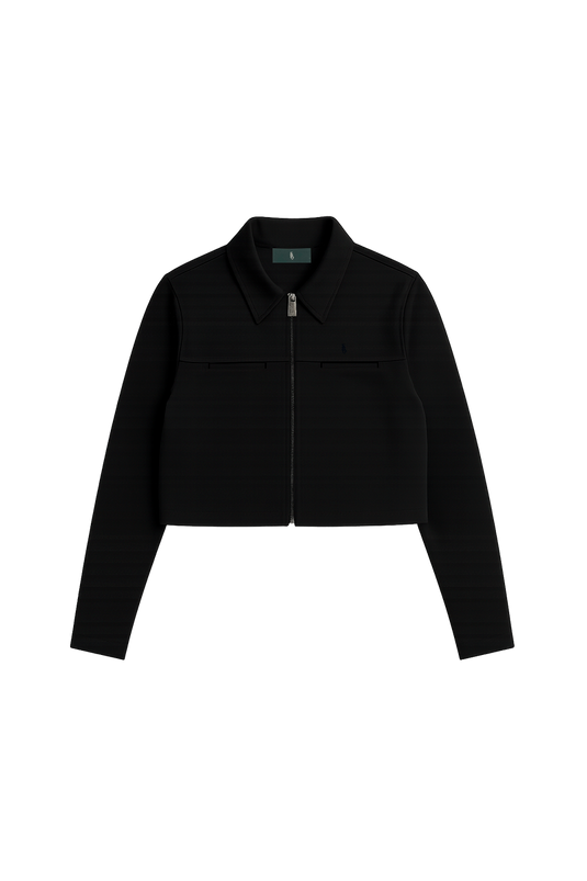 SBQ W SHIBUI KIHON BLACK JACKET