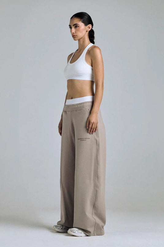 Sweatpants Basics Wide Straightpants Undergold