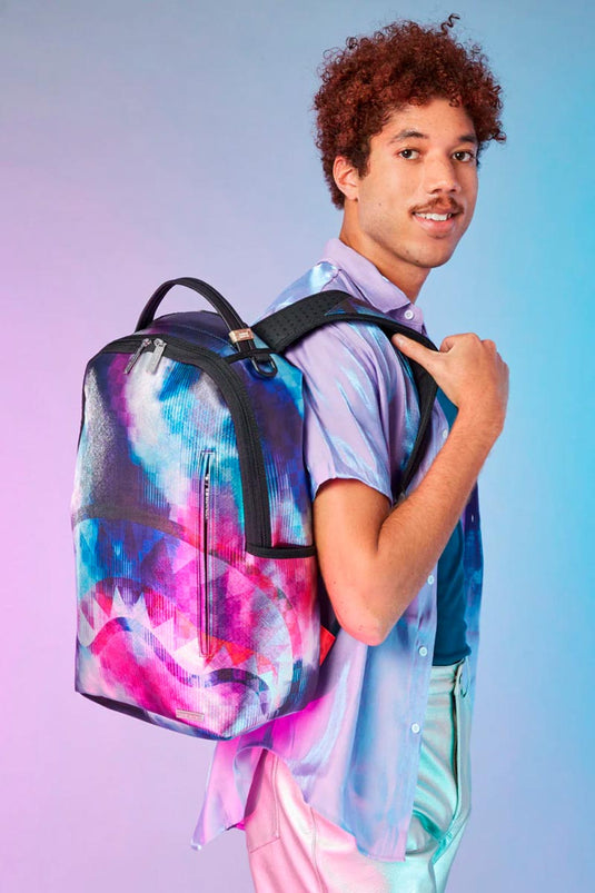 Metallic Tye Dye Check Sprayground