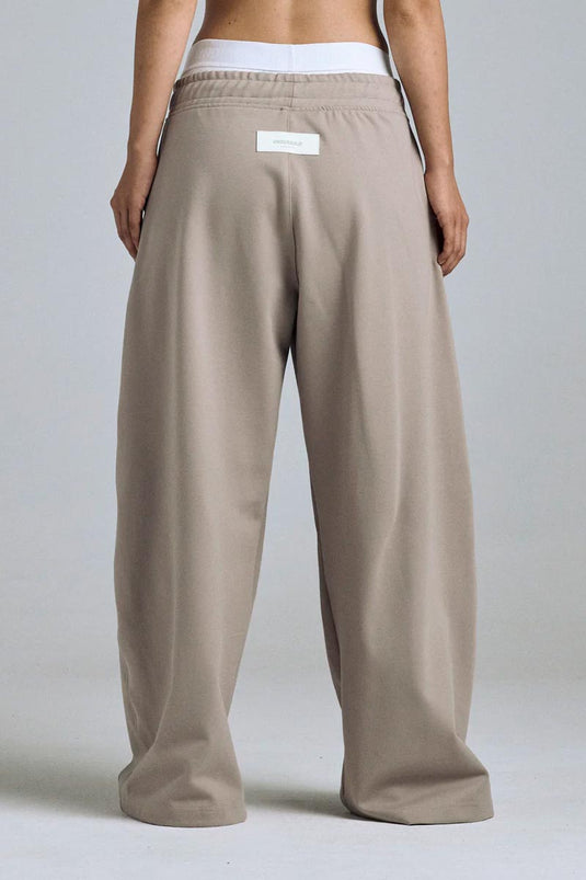 Sweatpants Basics Wide Straightpants Undergold