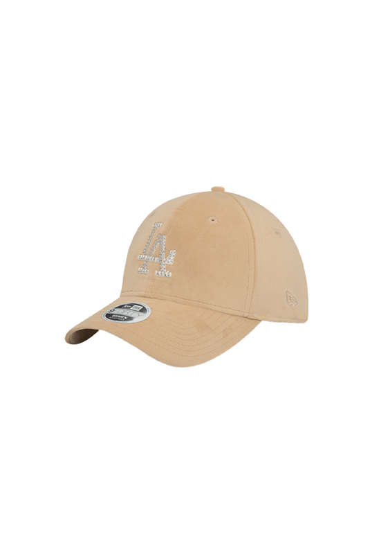 NEW ERA 940- WMNS VELOUR DIAMANTE LOSDOD STN OS BEIGE