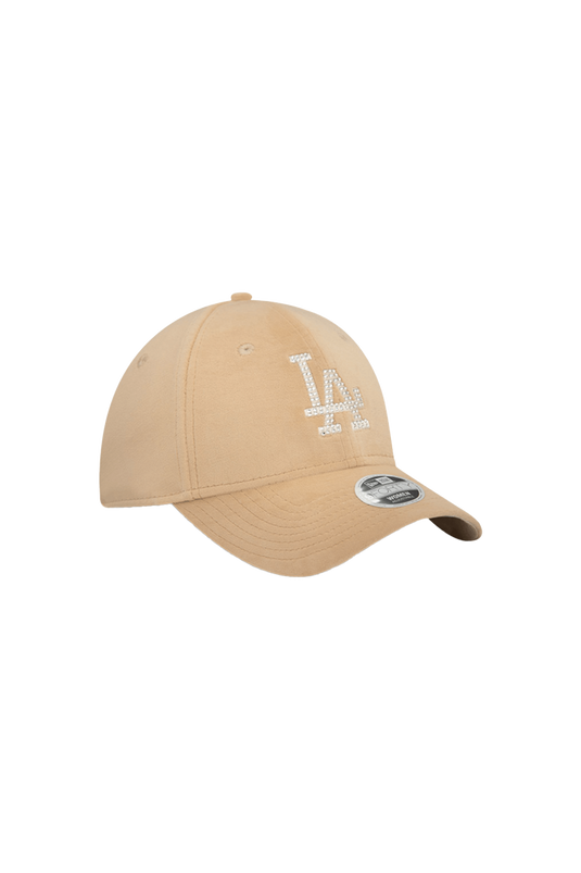 NEW ERA 940- WMNS VELOUR DIAMANTE LOSDOD STN OS BEIGE