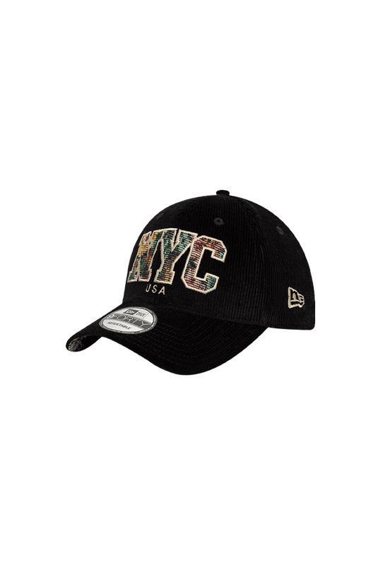 NEW ERA 940 CORD JACQUARD INFILL NEWERA BLK OS BLACK
