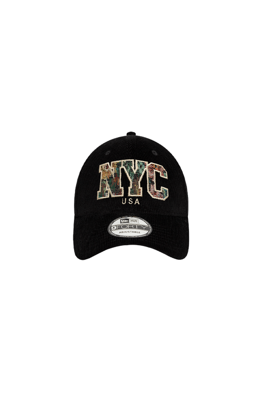 NEW ERA 940 CORD JACQUARD INFILL NEWERA BLK OS BLACK