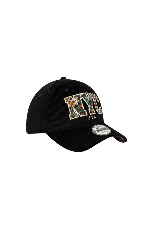 NEW ERA 940 CORD JACQUARD INFILL NEWERA BLK OS BLACK