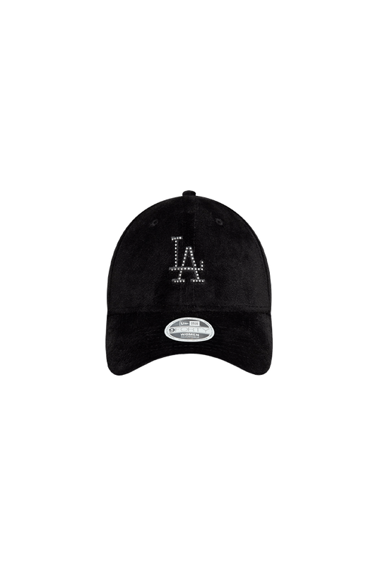 NEW ERA WMNS DIAMANTE VELOUR 9FORTY LOSDOD BLK OS BLACK