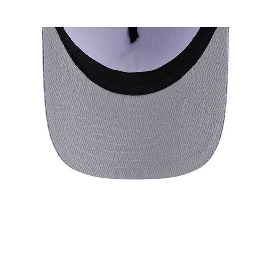 GORRA LOS ANGELES DODGERS MLB COTTON WEAVE 9FORTY AJUSTABLE MORADA NEW ERA