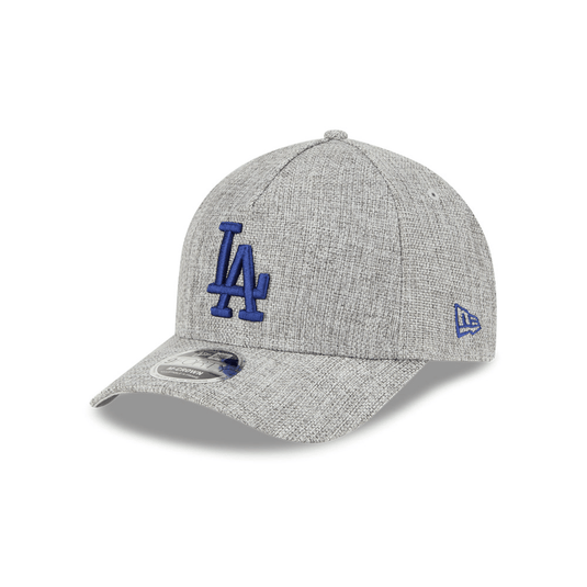 GORRA LOS ANGELES DODGERS MLB COTTON WEAVE 9FORTY AJUSTABLE GRIS NEW ERA