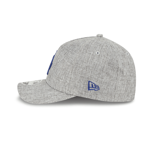 GORRA LOS ANGELES DODGERS MLB COTTON WEAVE 9FORTY AJUSTABLE GRIS NEW ERA