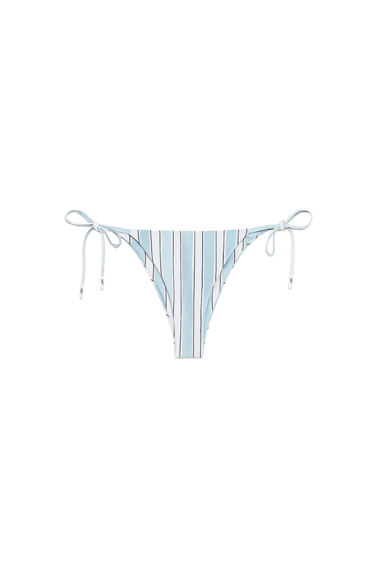 String Bikini  Blue Stripes