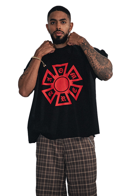 OMERTA SLEEVELESS BOXY TEE
