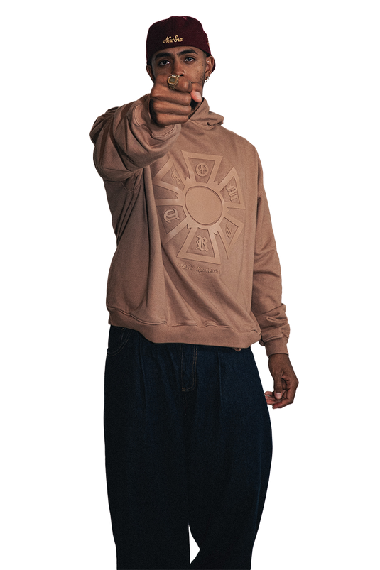 OMERTÁ BROWN HOODIE