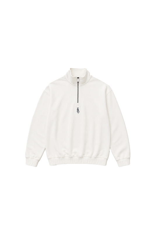 SBQ NC26M CREAM KNITTED JUMPER MEN