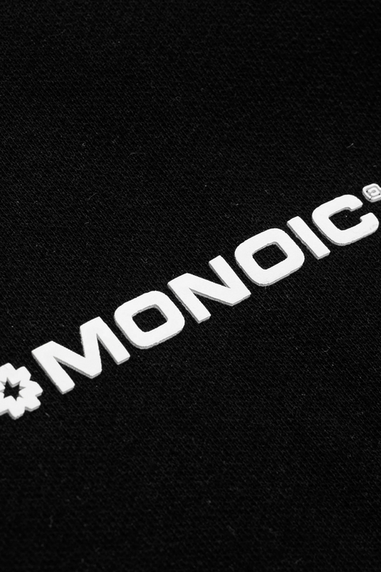 Zip Hoodie Oversized Básico V3 | Negro Oscuro