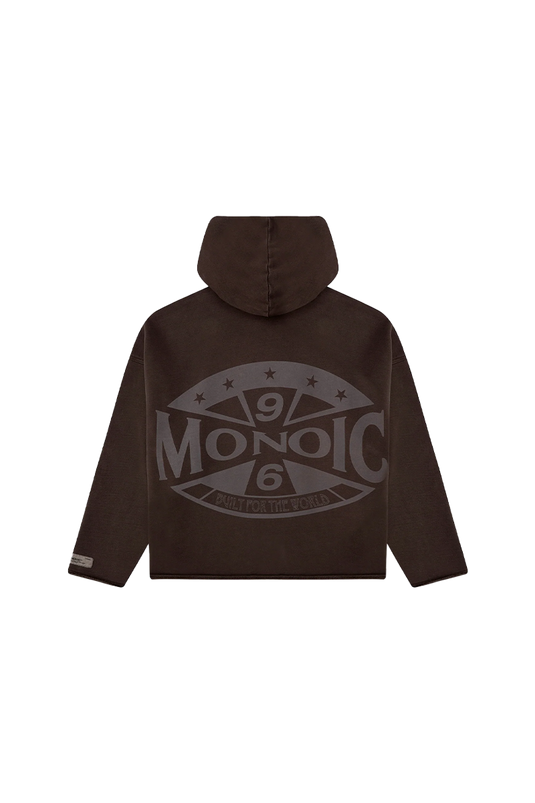 HOODIE COMPASS – CAFÉ DESGASTADO