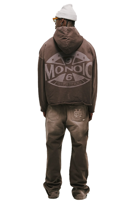 HOODIE COMPASS – CAFÉ DESGASTADO