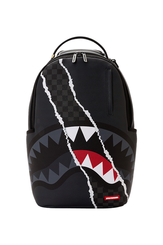 SPRAYGROUND MOCHILA CENTER RIP REVEALING GRAY CHECK 910B8502NSZ