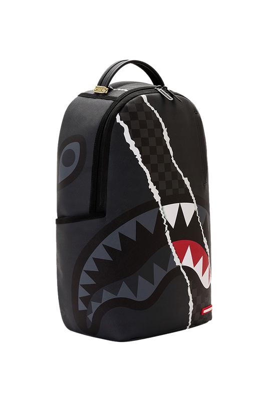 SPRAYGROUND MOCHILA CENTER RIP REVEALING GRAY CHECK 910B8502NSZ