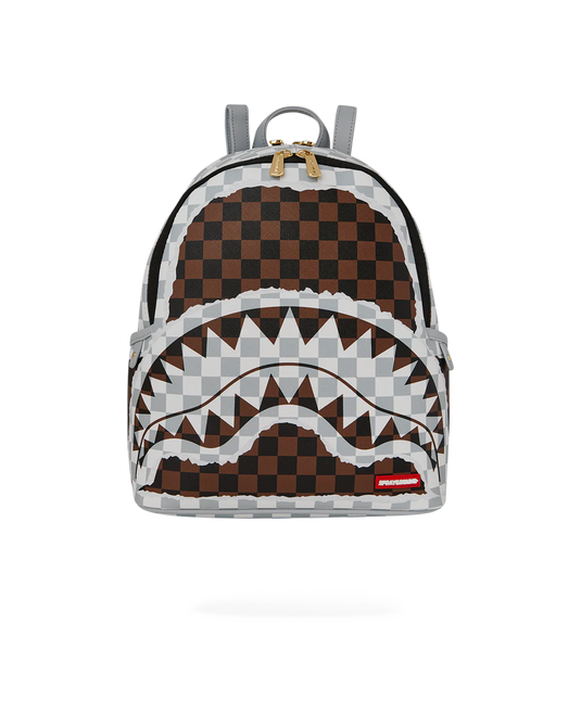 MOCHILA SAVAGE CREAM AND BROWN TEAR CHECK 910B8291NSZ