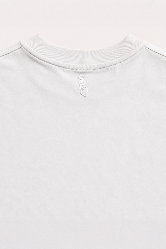 SBQ MA26 T-SHIRT FLOWER WHITE
