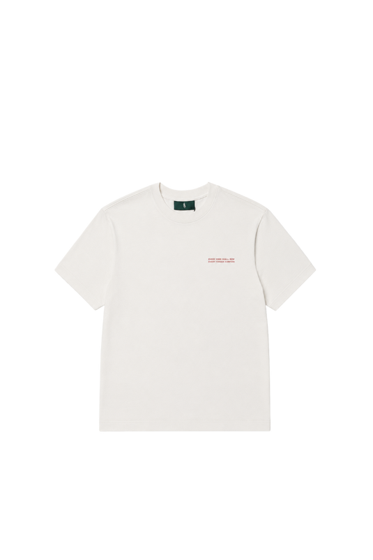 SBQ NC26M CREAM/PINK T-SHIRT MEN