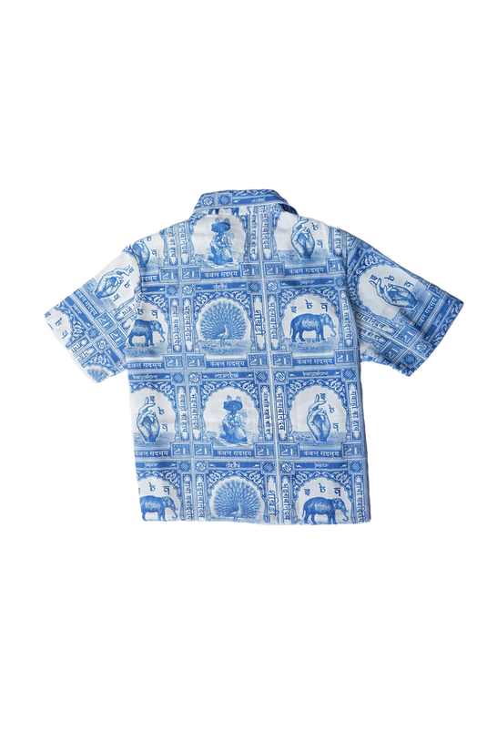 W.G Indian Shirt Blue SBQ