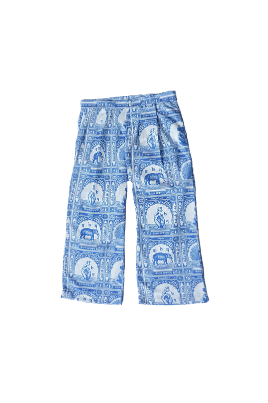 W.G Indian Pants Blue SBQ