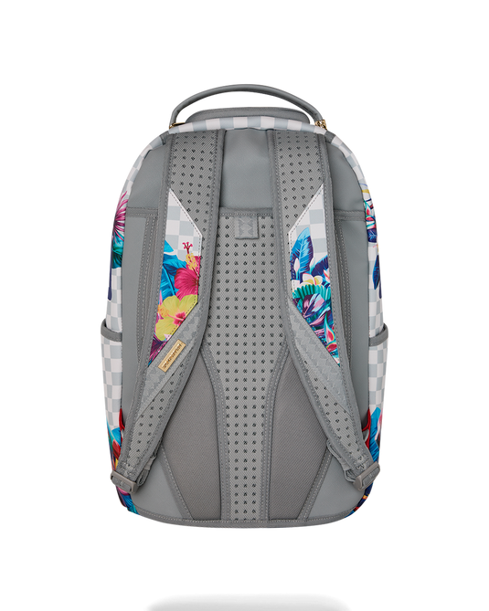 MOCHILA SPRAYGROUND CREAM FLOWERING JUNGLE SHARK