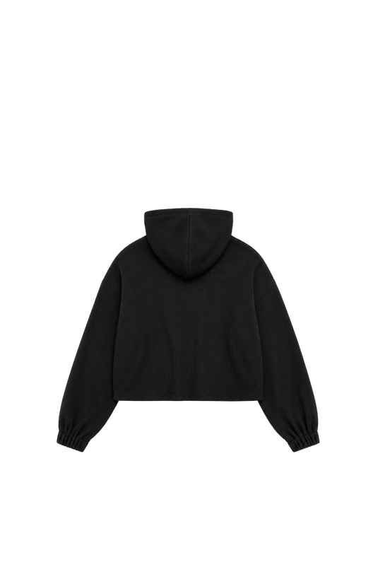 F024 SBQ NC26W BLACK HOODIE WOMEN