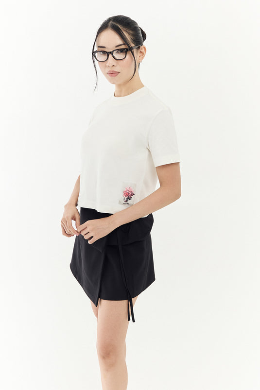 SBQ W SHIBUI IKIGAI AVORY T-SHIRT