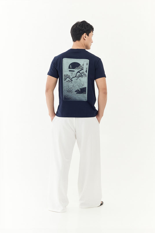 SBQ SHIBUI INDIGO DARK BLUE TSHIRT