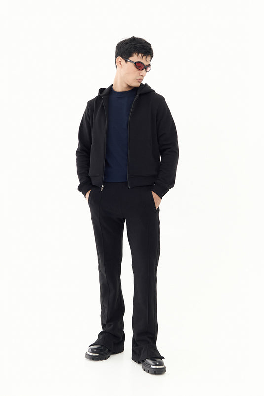 SBQ M SHIBUI KIHON BLACK HOODIE