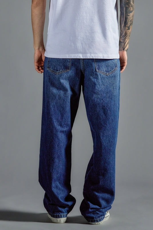 SBQ NC26M INDIGO CUT STREIGHT JEAN MEN