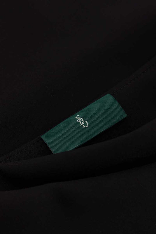 SBQ W SHIBUI KIHON BLACK SKIRT