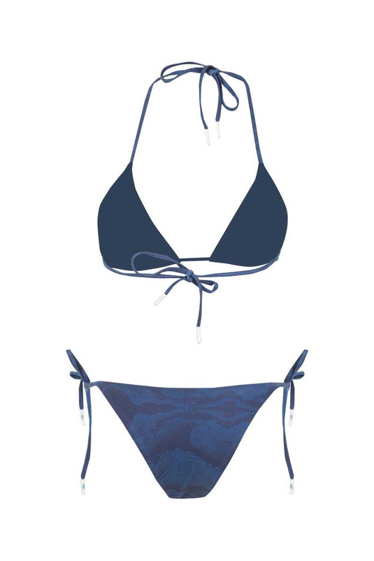 SBQ W SHIBUI INDIGO BLUE BIKINI