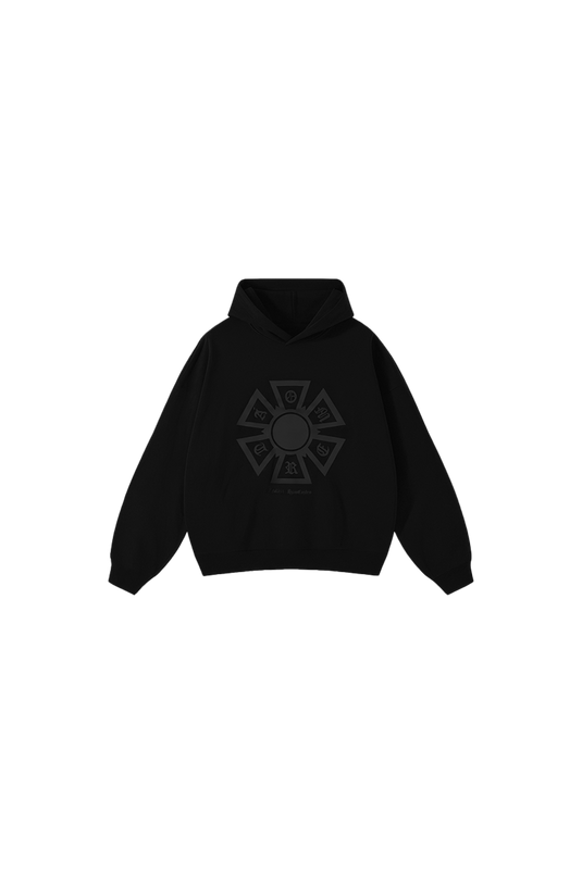 OMERTA BLACK HOODIE