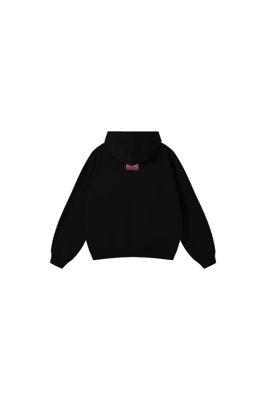 OMERTA BLACK HOODIE