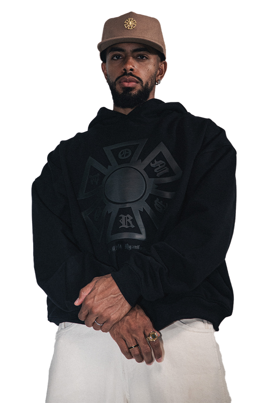 OMERTA BLACK HOODIE