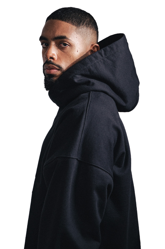 OMERTA BLACK HOODIE