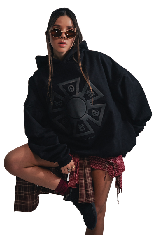 OMERTA BLACK HOODIE