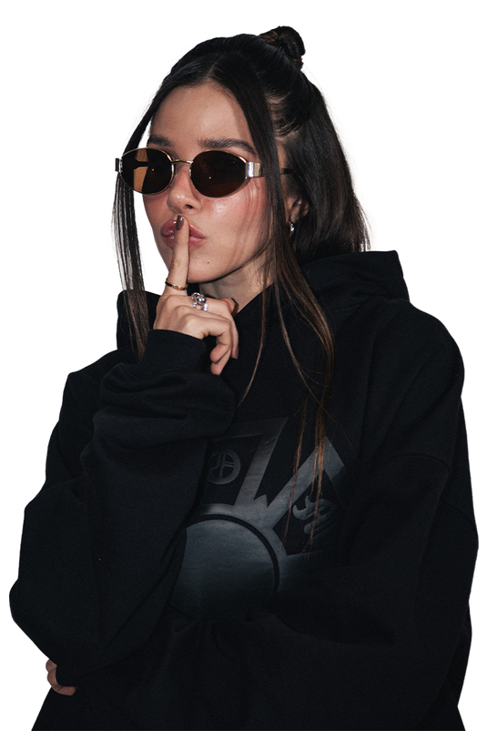 OMERTA BLACK HOODIE
